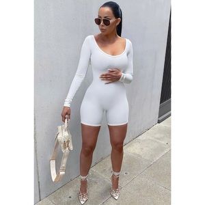 Fashion Nova Daisy Snatched Romper